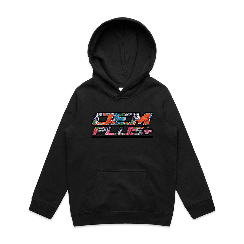 Koi Black Kids & Youth Hoodie