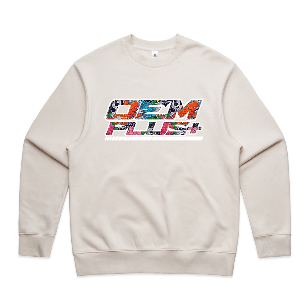 Koi White Sweater