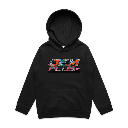 Koi Black Kids & Youth Hoodie